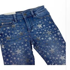 DL1961 Kids Blue Jeans with Silver Stars
